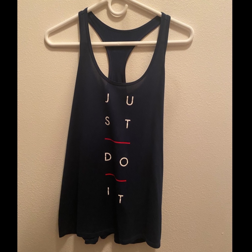 Dri Fit Navy Blue NIKE Tank Top!
